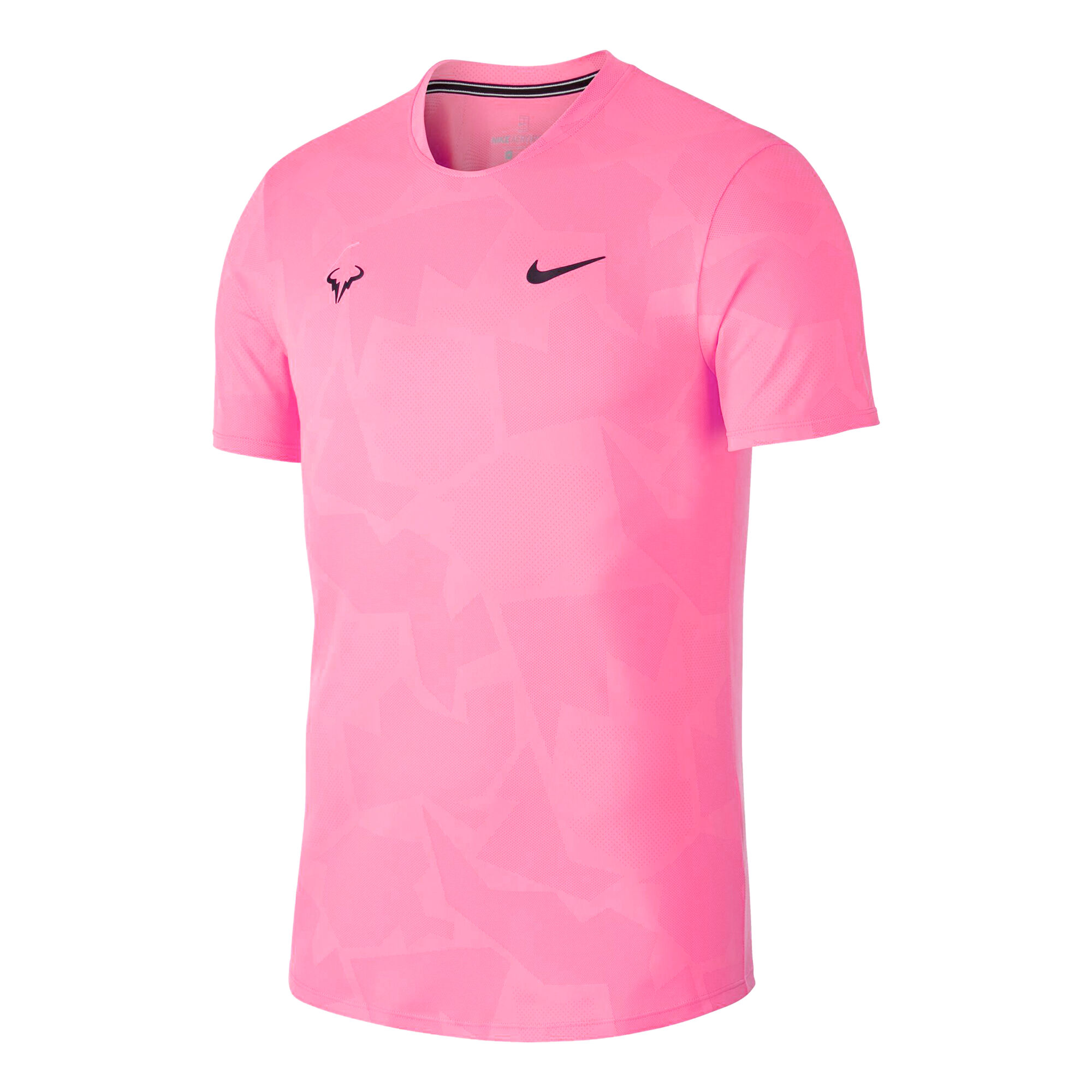 Prematuro jefe rifle Nike Rafael Nadal Court AeroReact Camiseta De Manga Corta Hombres - Rosa,  Negro compra online | Tennis-Point