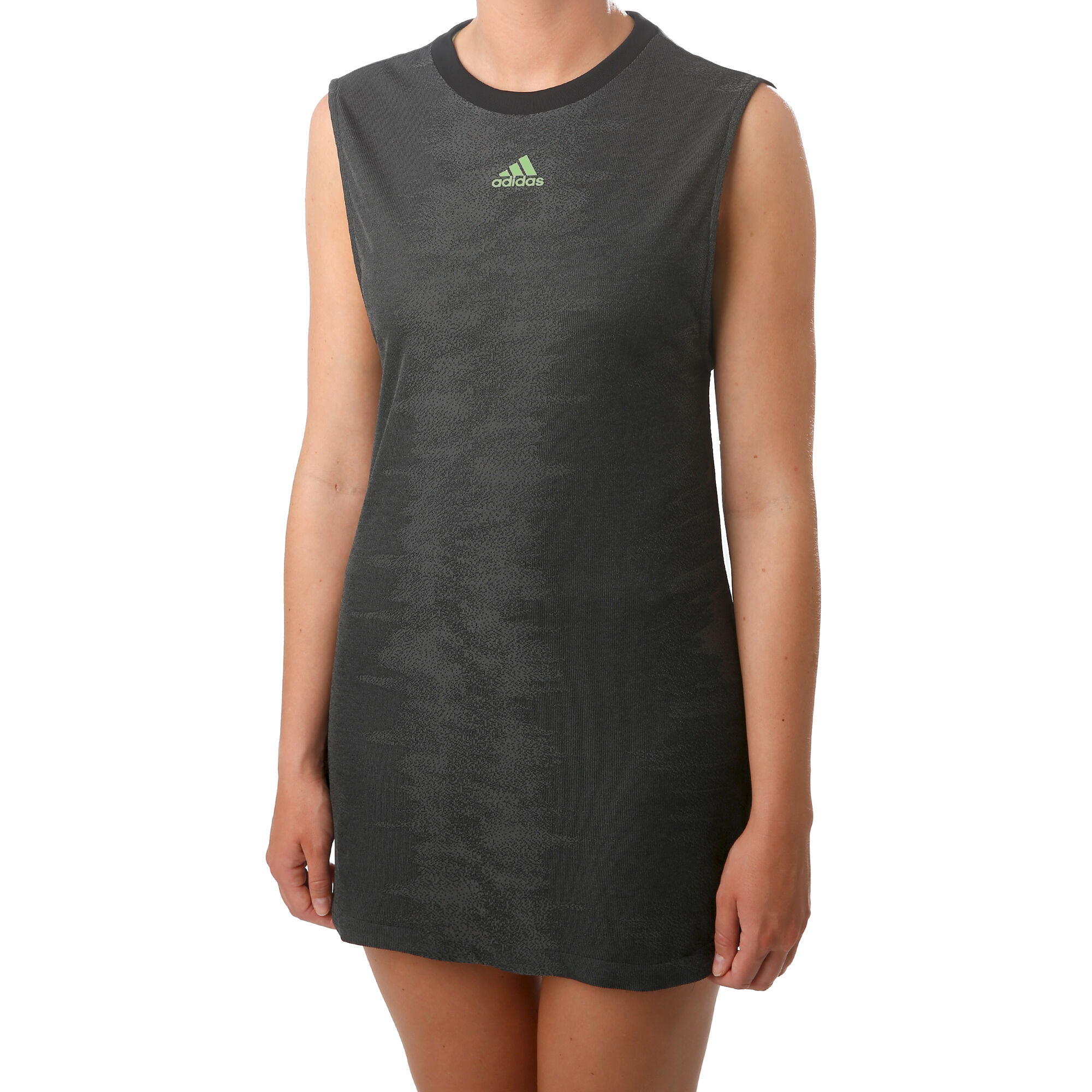 Factor malo Preguntar Monasterio adidas New York Vestido Mujeres - Gris Oscuro, Verde Claro compra online |  Tennis-Point