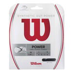 Cordajes De Tenis Wilson Synthetic Gut Power 12,2m schwarz