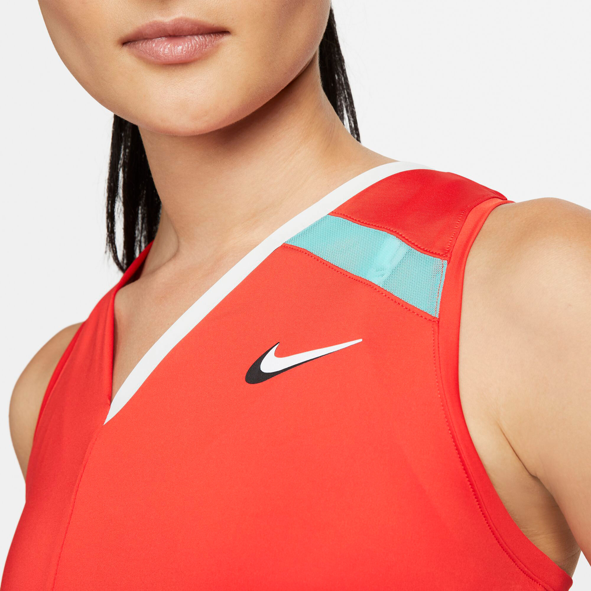 Canguro Desempleados Arenoso Nike Court Dri-Fit Vestido Mujeres - Naranja, Rojo compra online | Tennis -Point