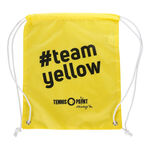 Bolsas Tennis-Point Team yellow String Bag