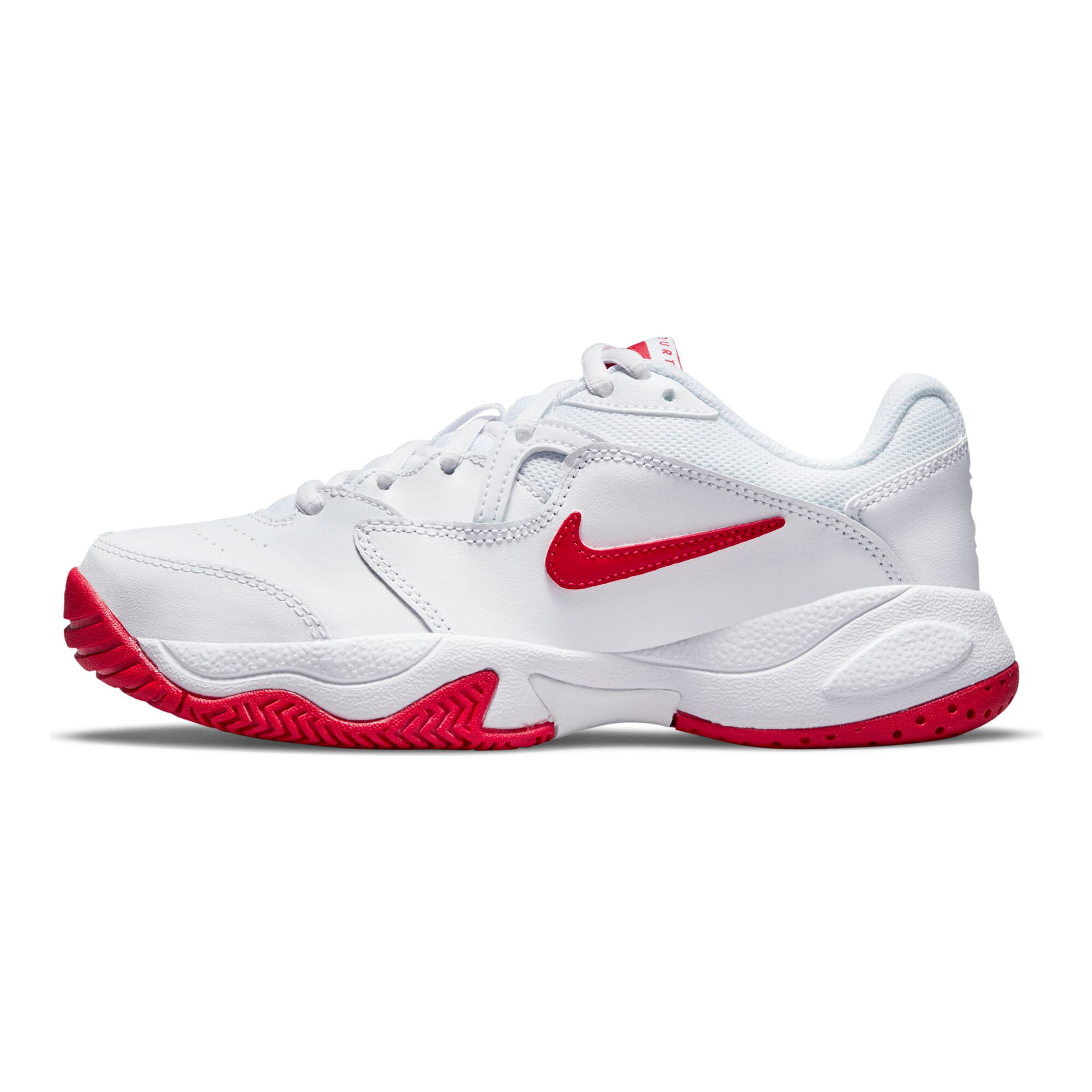 Nike Court 2 Zapatilla Todas Las Superficies Niños - Blanco, Rojo compra online | Tennis-Point